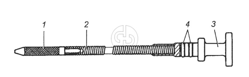 740.11-1009050-01 Указатель уровня в сборе (№4 на схеме)