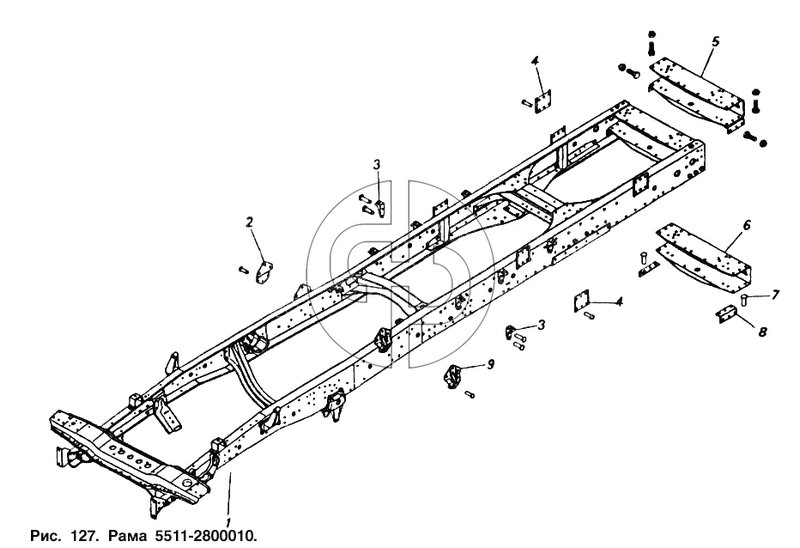 Рама 5511-2800010 (№5 на схеме)