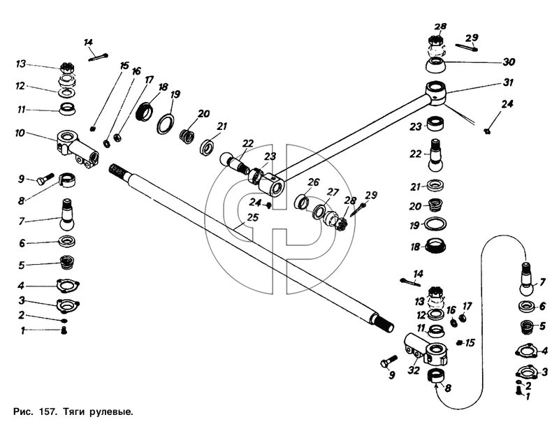 Тяги рулевые (№19 на схеме)