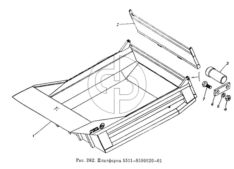 Платформа 5511-8500020-01 (№3 на схеме)