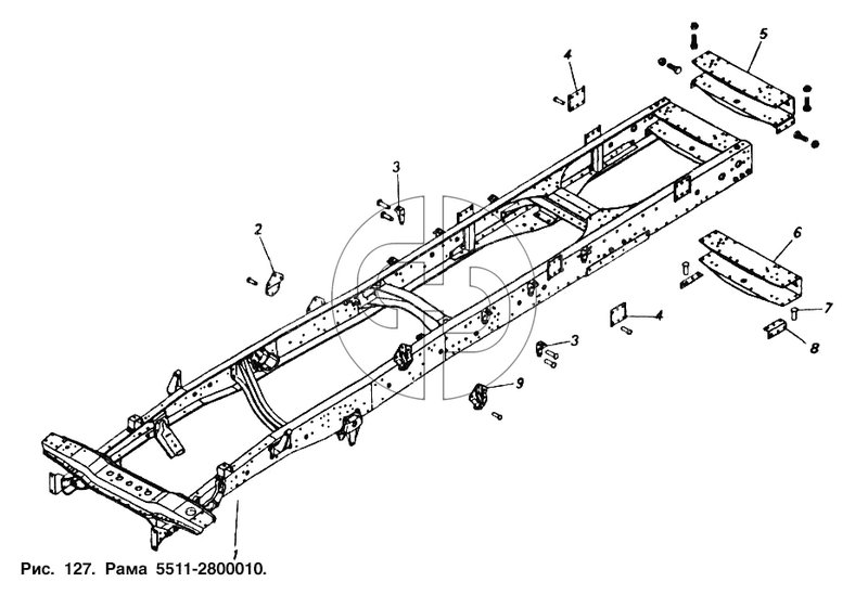 Рама 5511-2800010 (№5 на схеме)