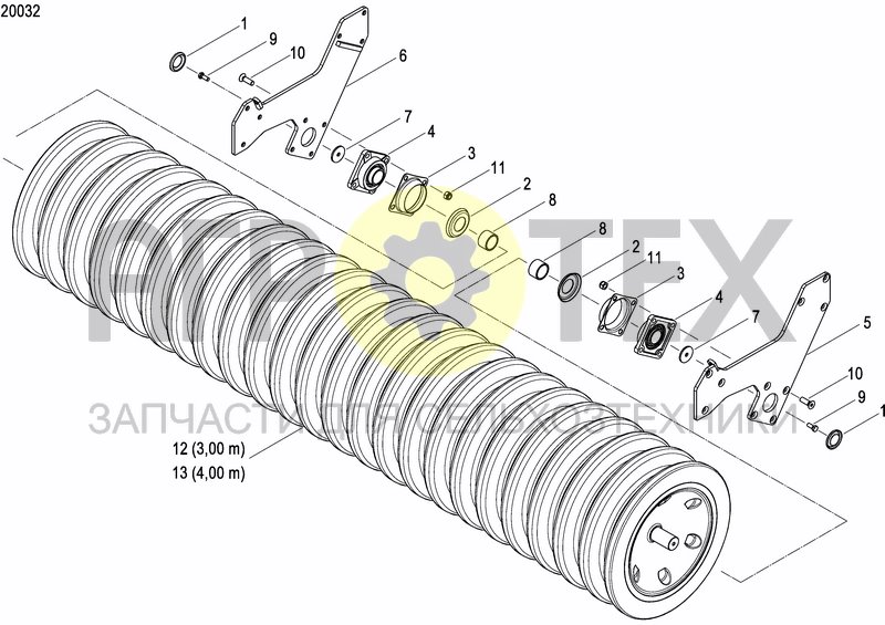 Чертеж FLEXLINE ROLLER MC-DRILL