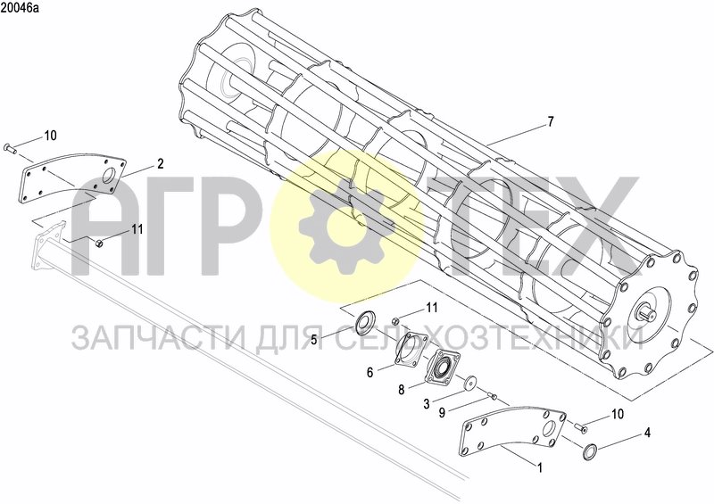 Чертеж FRONT HITCHING KIT