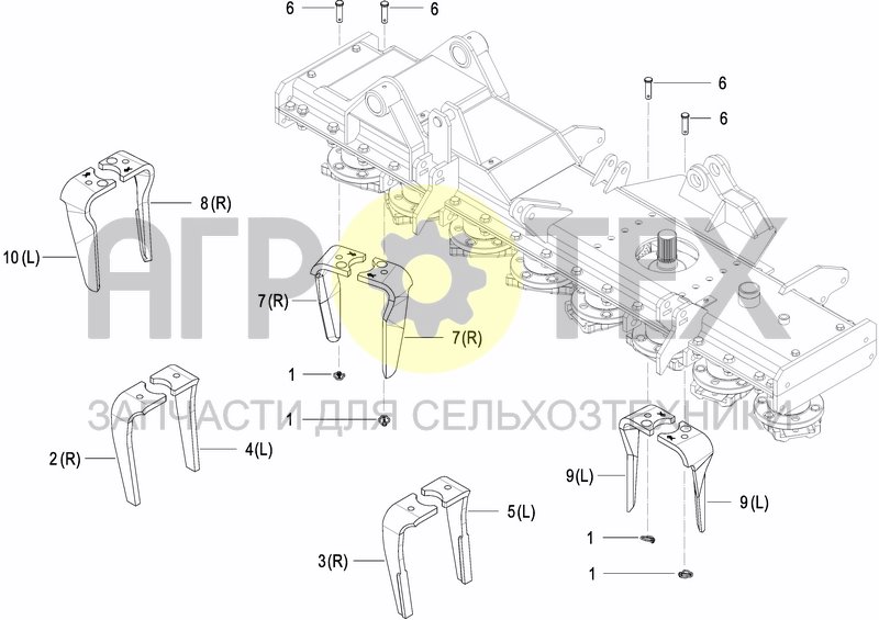 Чертеж CASING AND TRANSMISSION