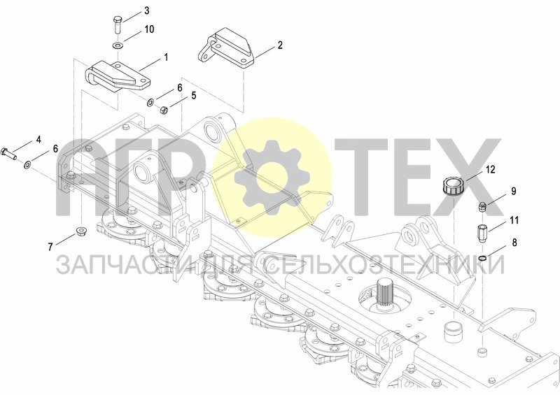 Чертеж CASING AND TRANSMISSION