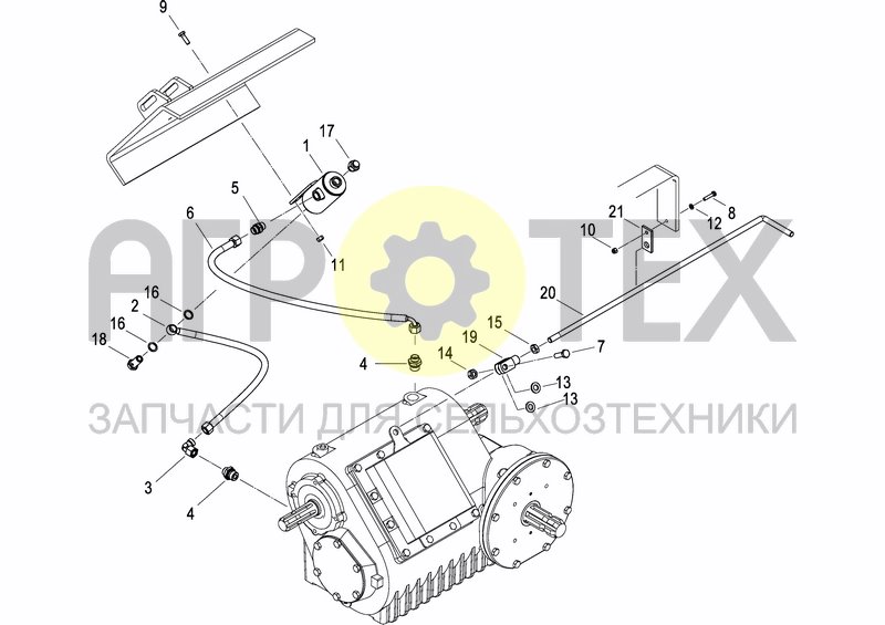 Чертеж CENTRAL GEARBOX