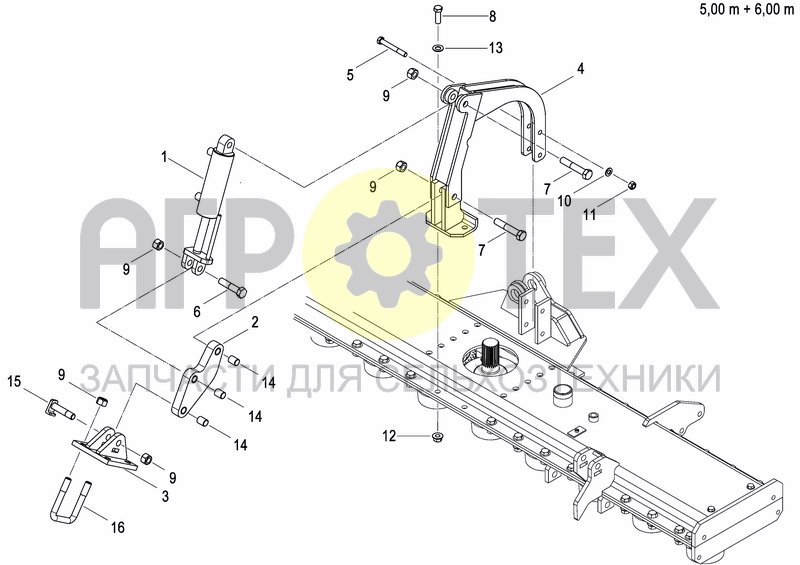 Чертеж ROLLER HITCH