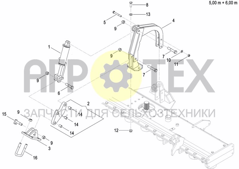 Чертеж ROLLER HITCH