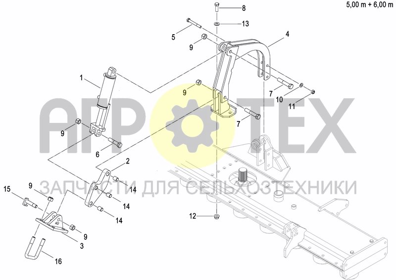 Чертеж ROLLER HITCH