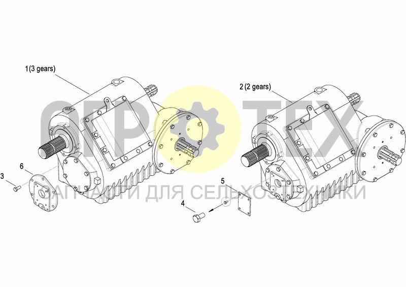 Чертеж OIL COOLER SYSTEM