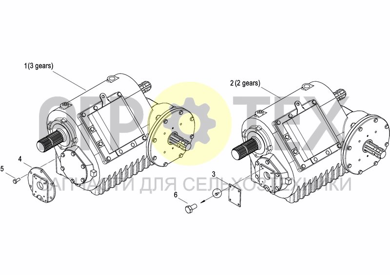 Чертеж OIL COOLER SYSTEM