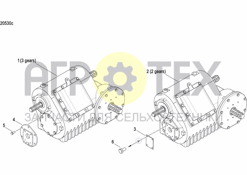 Чертеж OIL COOLER SYSTEM