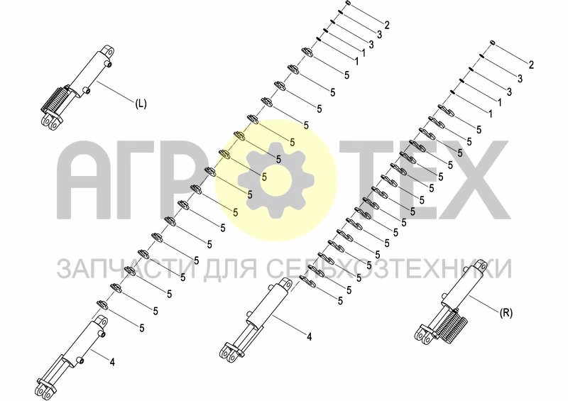 Чертеж ELECTRO-HYDRAULIC SYSTEM