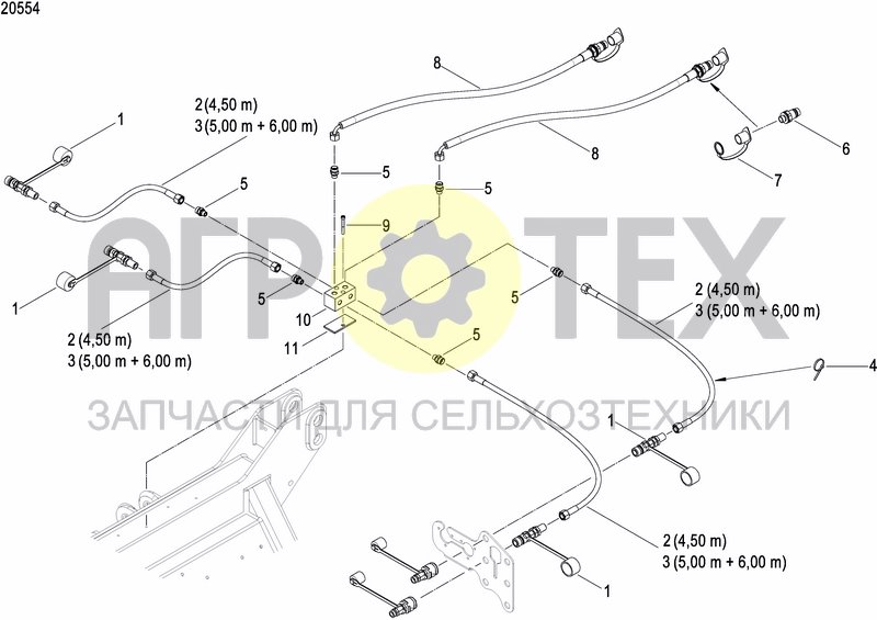 Чертеж HYDR. COULTER PRESSURE ADJUSTMENT