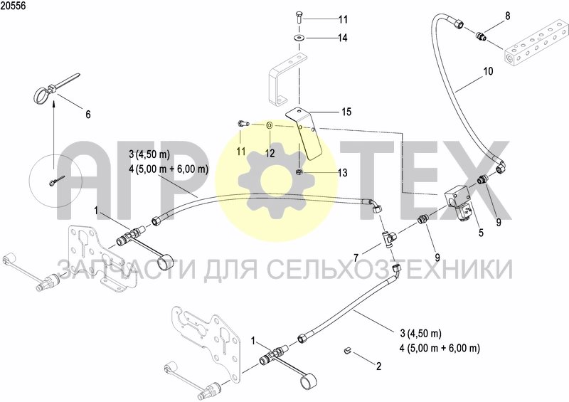 Чертеж PRE-EMERGENCE MARKER