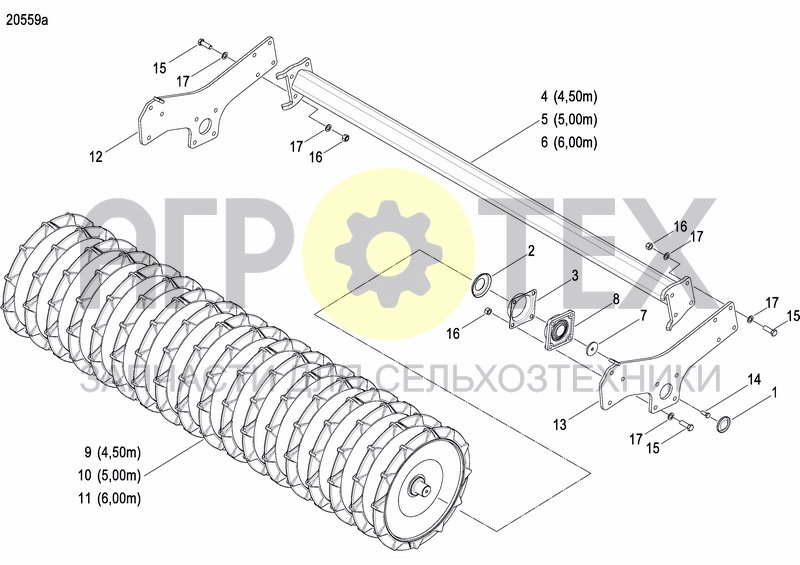 Чертеж ACTILINE ROLLER