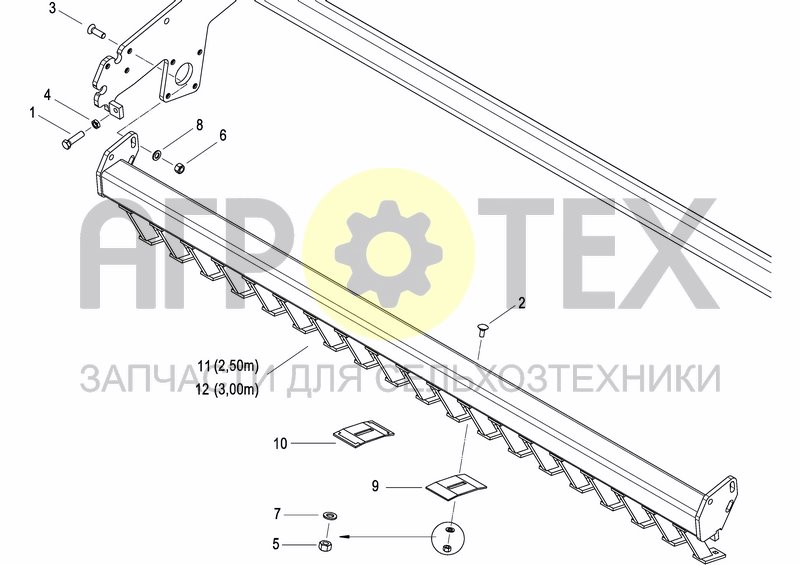 Чертеж PACKER ROLLER ?500 (OPTIONAL)