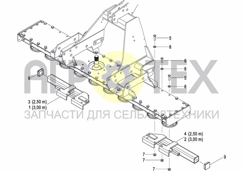 Чертеж TRACK ERADICATOR (OPTIONAL)