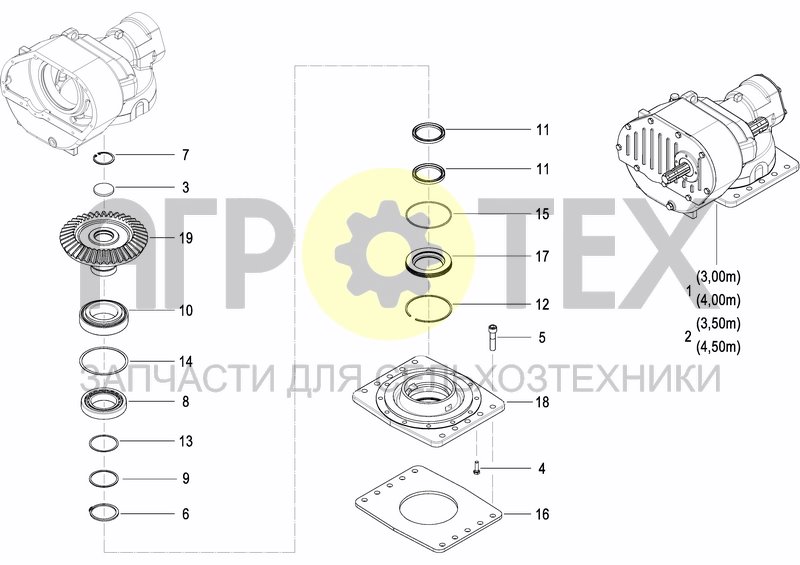 Чертеж GEARBOX