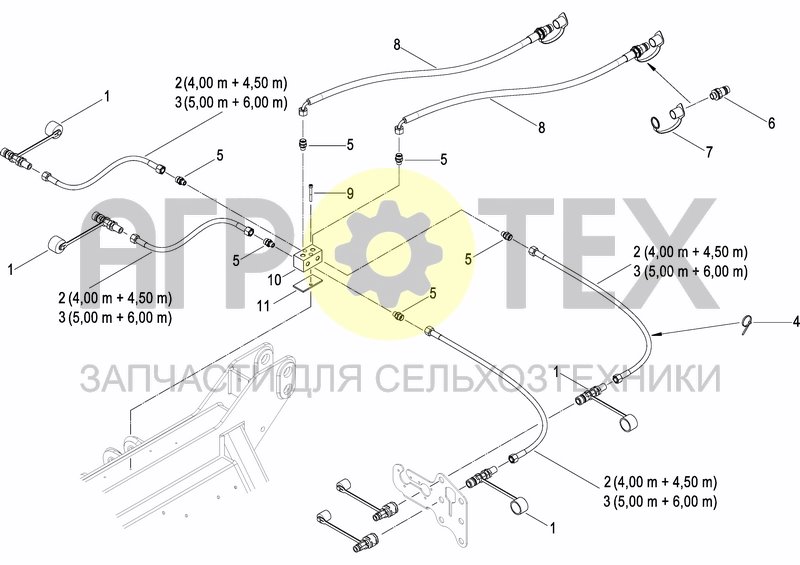 Чертеж HYDR. COULTER PRESSURE ADJUSTMENT