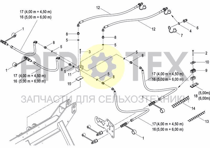 Чертеж HYDR. COULTER PRESSURE ADJUSTMENT