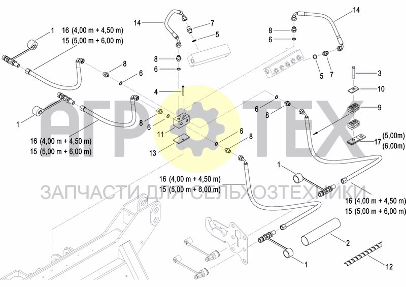 Чертеж HYDR. COULTER PRESSURE ADJUSTMENT