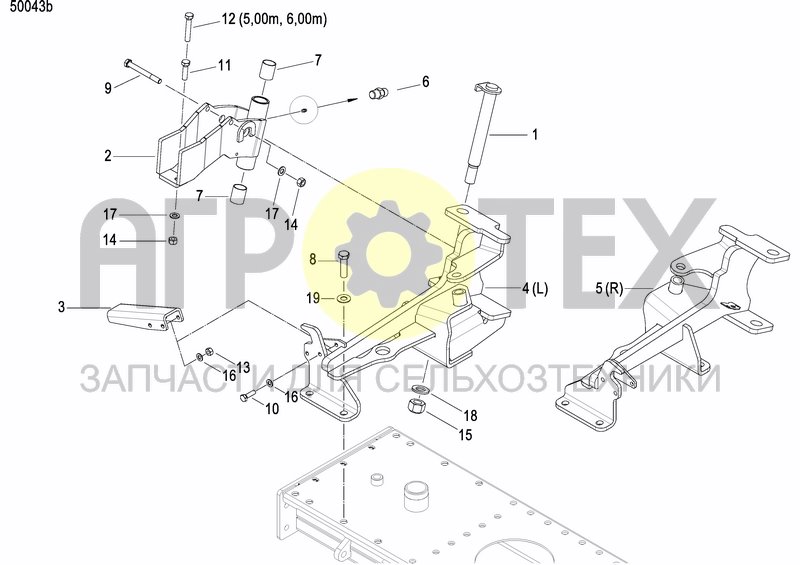 Чертеж DISC MARKER DOUBLE HYDR. FOLDABLE