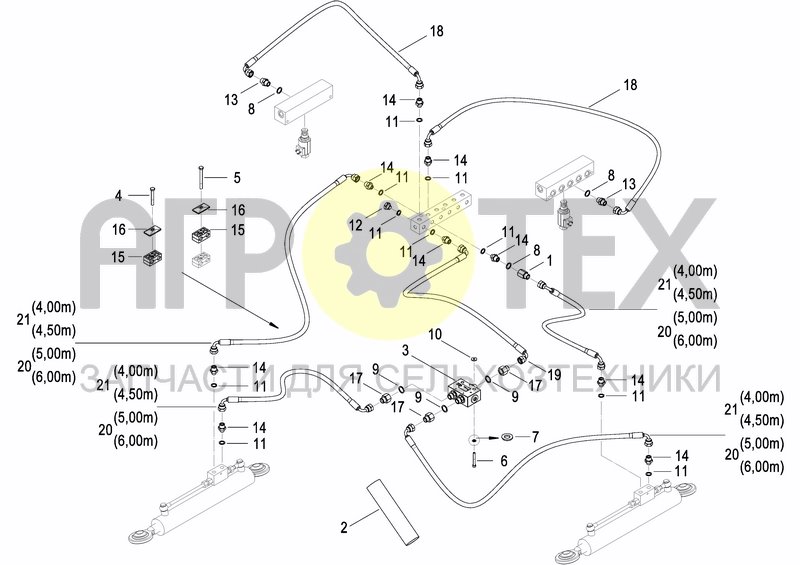 Чертеж DISC MARKER SINGLE HYDR.FOLDABLE