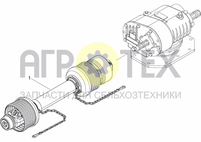 Чертеж FRONT HITCHING KIT