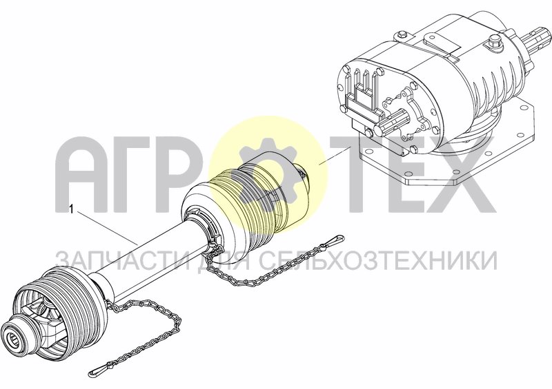 Чертеж FRONT HITCH KIT