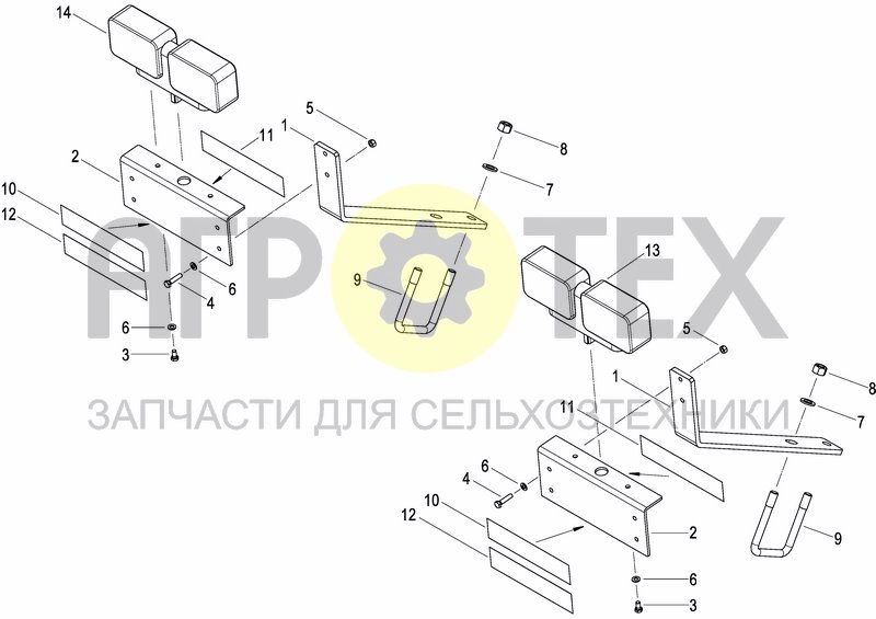 Чертеж LIGHTING EQUIPMENT NA