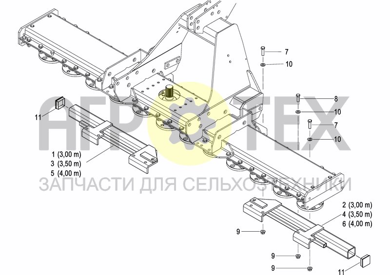 Чертеж TRACK ERADICATOR (OPTIONAL)