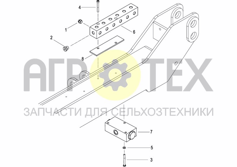 Чертеж ELECTRO-HYDRAULIC SYSTEM