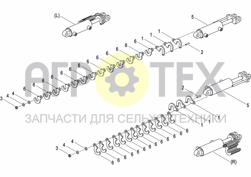 Чертеж ELECTRO-HYDRAULIC SYSTEM