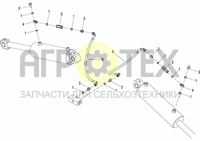 Чертеж ELECTRO-HYDRAULIC SYSTEM