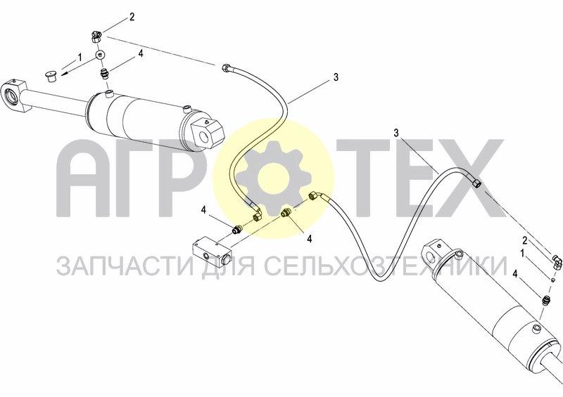 Чертеж ELECTRO-HYDRAULIC SYSTEM