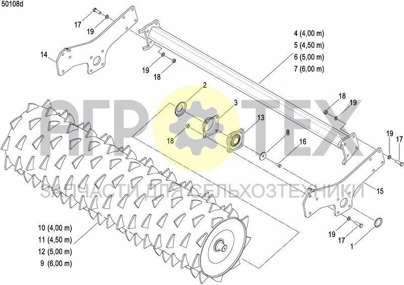 Чертеж PACKER ROLLER ?575