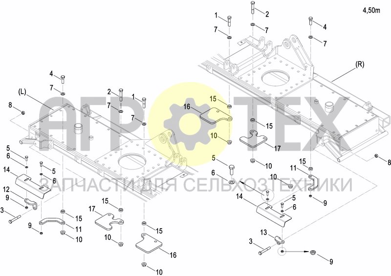 Чертеж CEE PROTECTIONS 4,5M