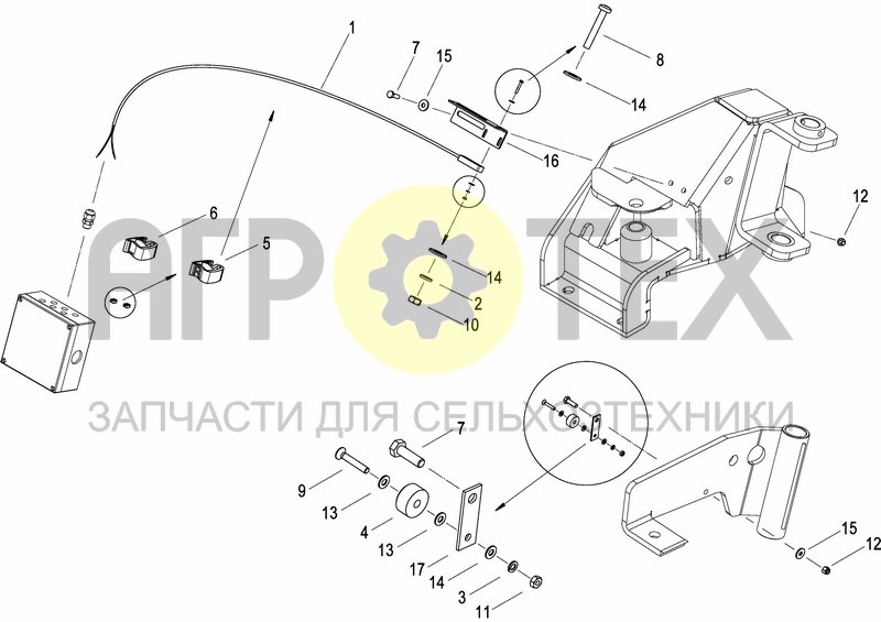 Чертеж ELECTRICAL SYSTEM DF1 AND DF2