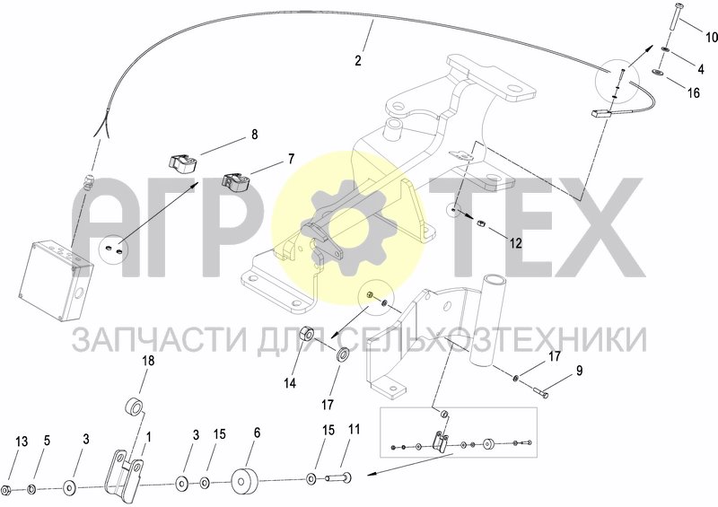 Чертеж ELECTRICAL SYSTEM DF1 AND DF2