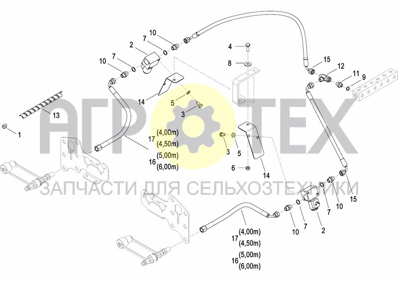 Чертеж PRE-EMERGENCE MARKER