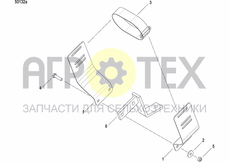 Чертеж SEED DRILL HOSES CONNECTION