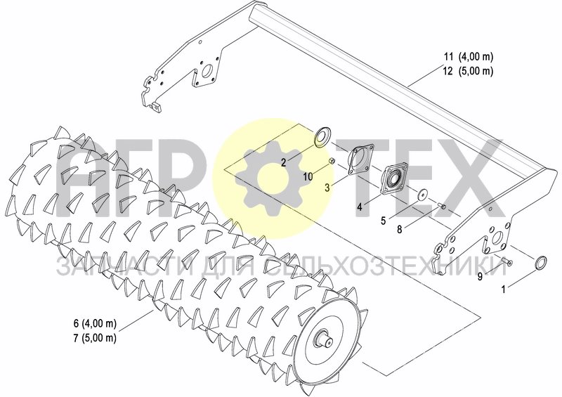 Чертеж PACKER ROLLER ?575