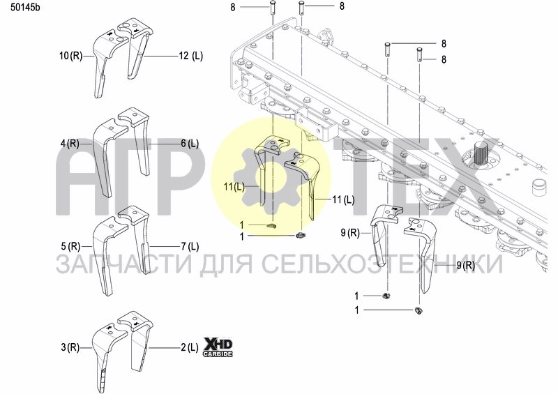 Чертеж FRAME AND TRANSMISSION