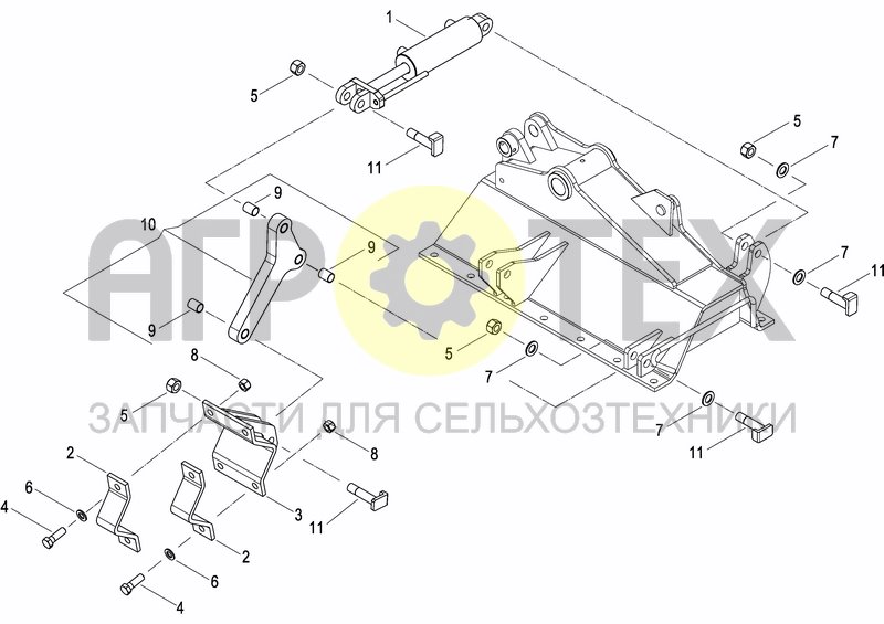 Чертеж ROLLER HITCH