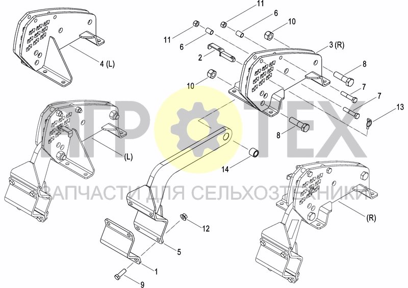 Чертеж ROLLER HITCH