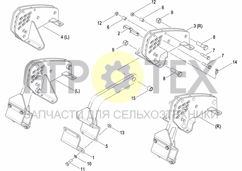 Чертеж ROLLER HITCH