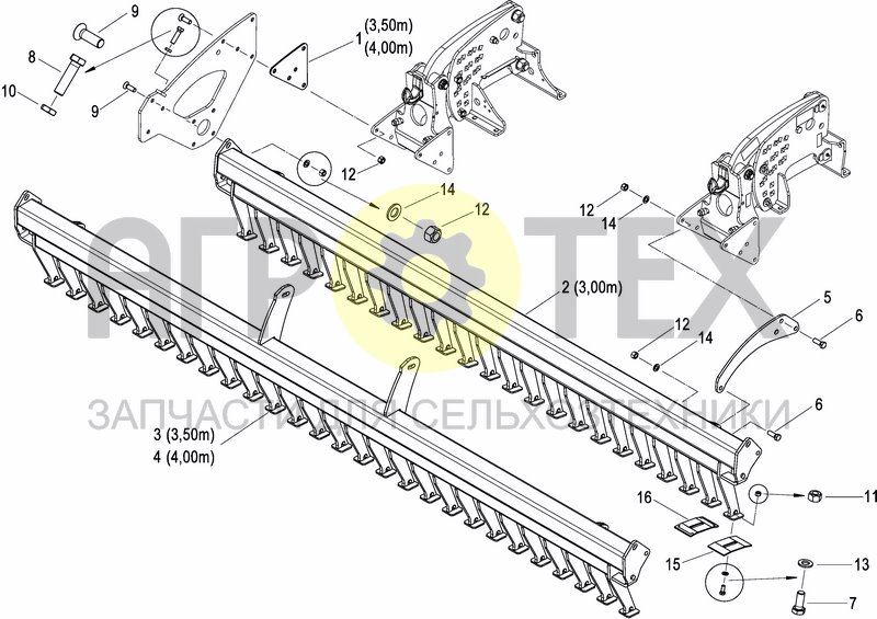 Чертеж PACKER ROLLER ?575 EURO CONNECTION