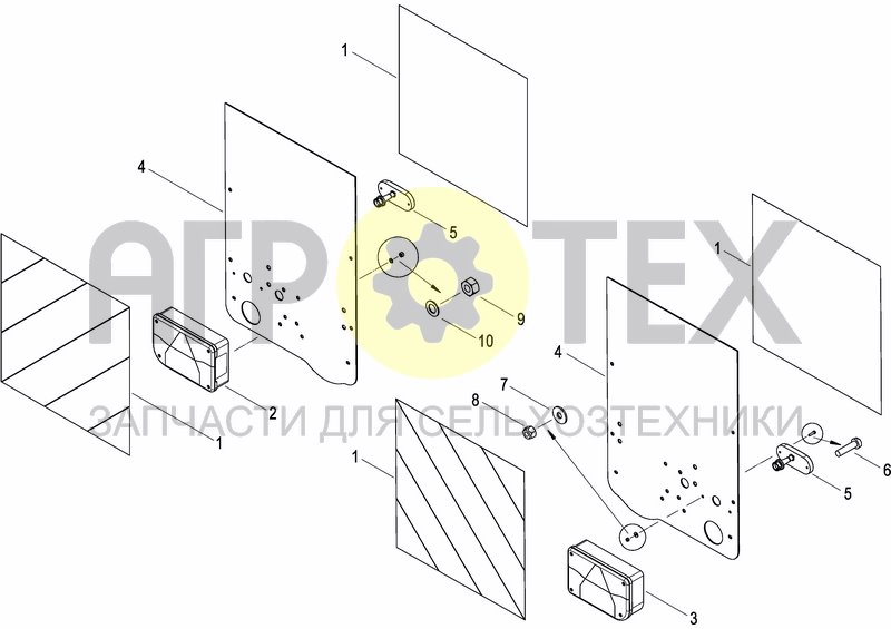 Чертеж LIGHTING EQUIPMENT