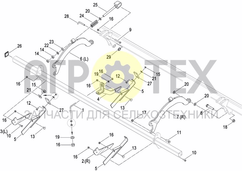 Чертеж CRACKER PACKER ROLLER EURO CONNECTION